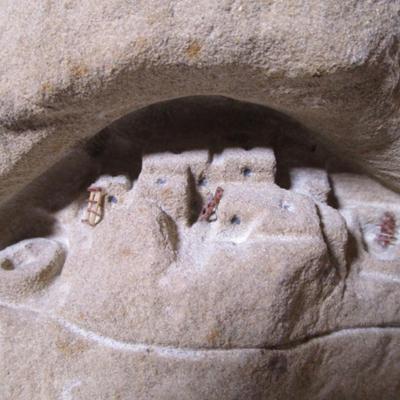 Sandstone carved by Navajo Thomas Stevenson