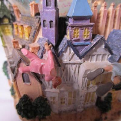 Musical glass waterglobe, Peter Pan scene