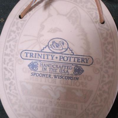 Cat plaque & cat candle