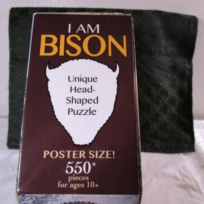 I Am Bison jigsaw puzzle. New in box.