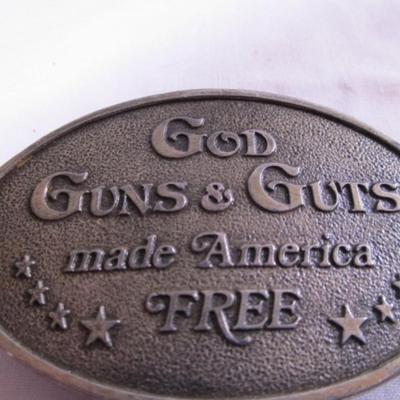 Capt. Hawks Sky Patrol & Novelty Co. belt buckle