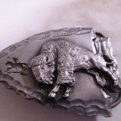 Arrow with buffalo & Indian on it