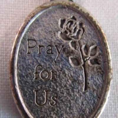 St. Michael's medallion, dragon pendant, diabetic keychain(new in pkg)