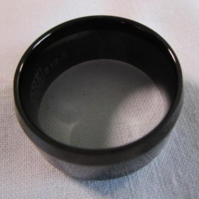 Men's CTR ring black with flames