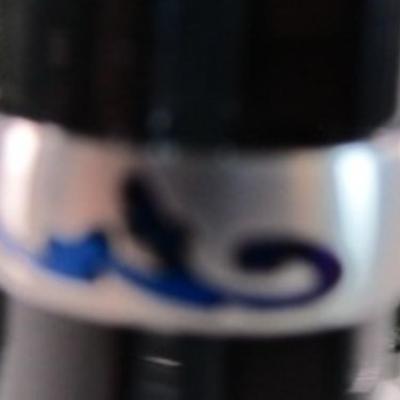 Men's CTR ring silver with blue inlay