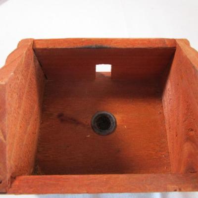 Smoking house with incense logs