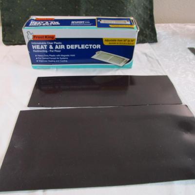 New heat air deflector and 2 magnetic vent covers