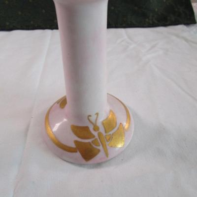Vintage ceramic candlestick holder