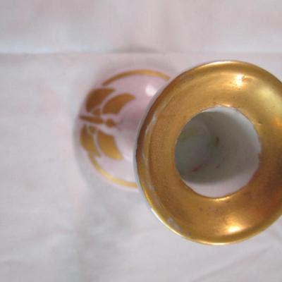 Vintage ceramic candlestick holder