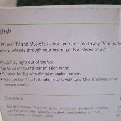 New Phonak TV & music set