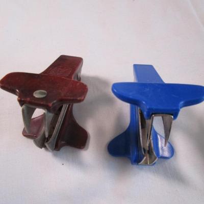 3 Magnifying glasses, 2 letter openers, 2 staple removers, 1 set earphones