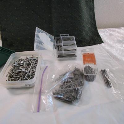 Misc. nails, various sizes