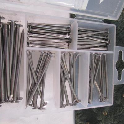 Misc. nails, various sizes