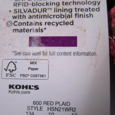 Sonoma wallet safe keeper RFID blocking technology