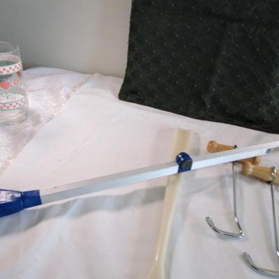 Gofer pickup & reaching tool, Long shoe horn, boot pullers
