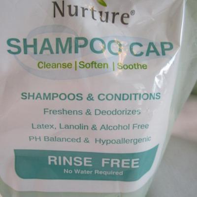 4 Nurture waterless shampoo cap
