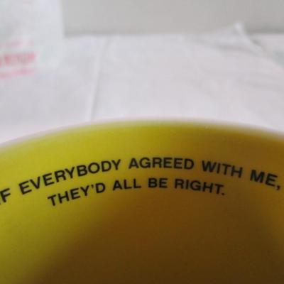 Hallmark Peanuts' Lucy mug