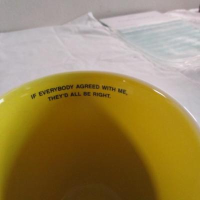 Hallmark Peanuts' Lucy mug