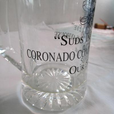 Espresso mug & glass root beer mug