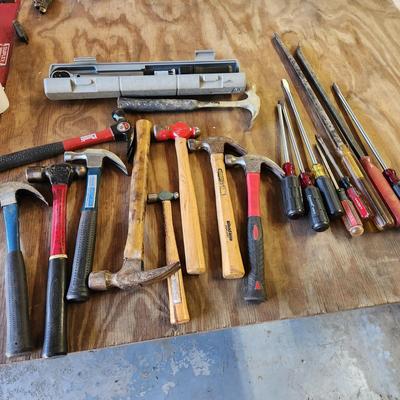 Lot of Hammers & Drivers