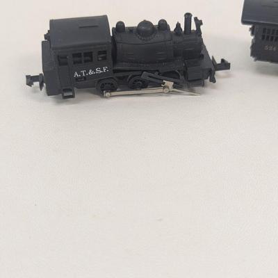 2 - N Scale All-Wheel Drive Locomotive A.T. & S.F.