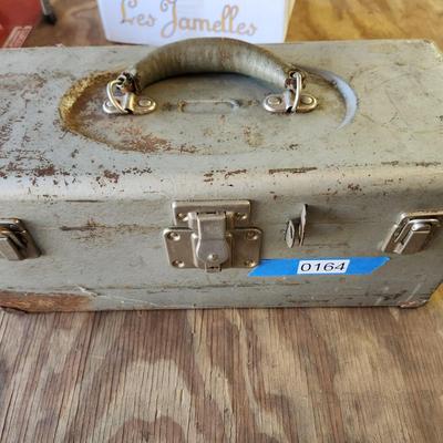 Tool box Loaded with Misc. Tools Sockets Hammer & others