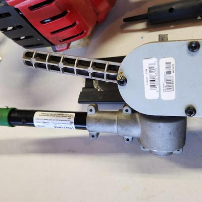 Craftsman Gas Speed Start Weedwacker Trimmer w Attachments Tiller, Hedge trimmer, Chain saw