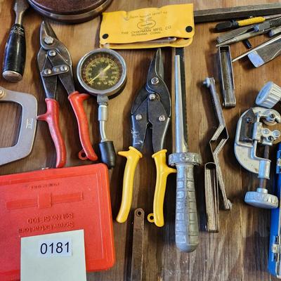 Large Tabletop Tool Lot