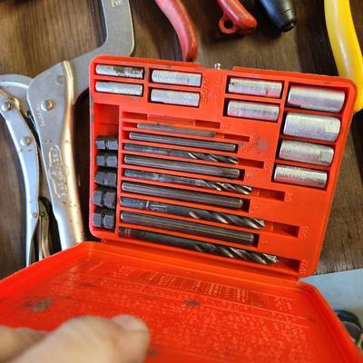 Large Tabletop Tool Lot