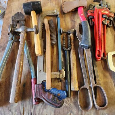 Large Tabletop Tool Lot