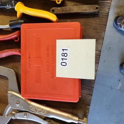 Large Tabletop Tool Lot