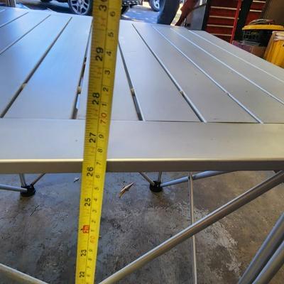 Folding Camping Table with Bag 27"x27"