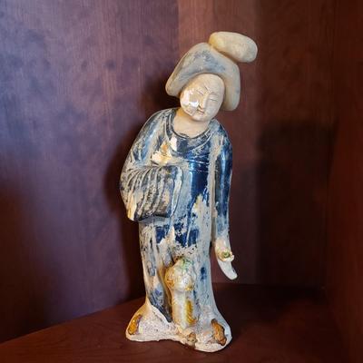 Tang Lady Clay Sculpture (L-KD)