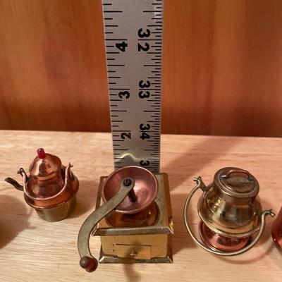 Miniature copper decor