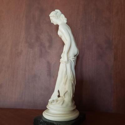 Vintage Sculpture of "Venice Italica" by artist G. Ruggeri (L-KD)