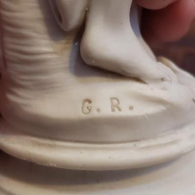 Vintage Sculpture of "Venice Italica" by artist G. Ruggeri (L-KD)
