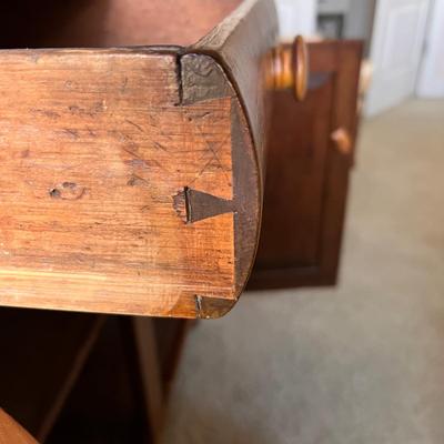Early American Jelly Cupboard Cabinet (GB2-RG)