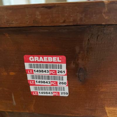 Early American Jelly Cupboard Cabinet (GB2-RG)