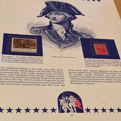 Early American stamps