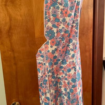 Vintage over the head apron and Fruit of Loom shirt