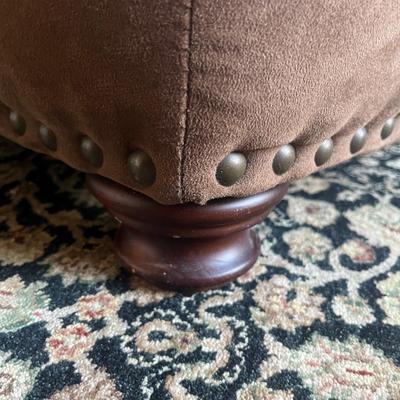 Leather Trend Chair & Ottoman (O-MG)