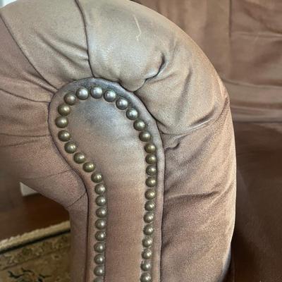 Leather Trend Chair & Ottoman (O-MG)