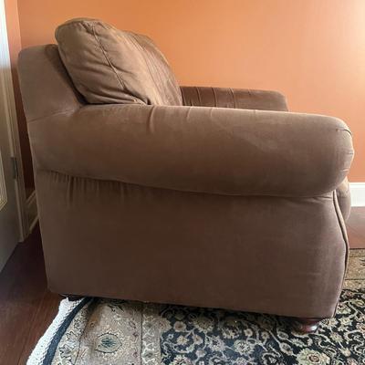 Leather Trend Chair & Ottoman (O-MG)