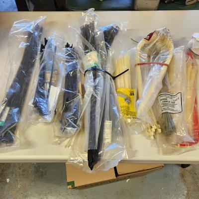 Lot of Pan-ty Heavy Duty Cable Ties Western Electric Ties and others