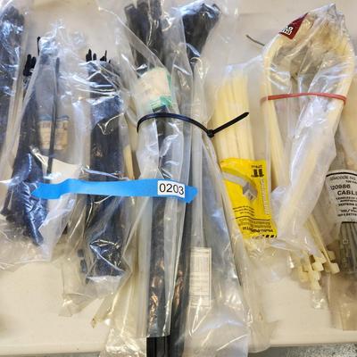Lot of Pan-ty Heavy Duty Cable Ties Western Electric Ties and others