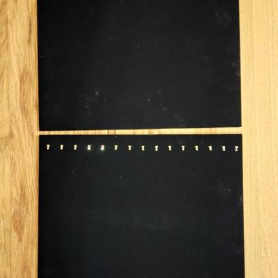 (2) New Black Velvet Stands with Hooks