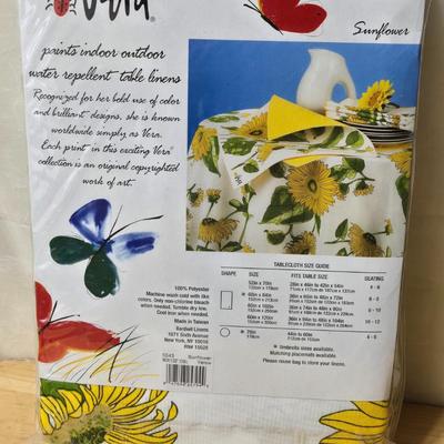 New in the Package Vera Sunflower Tablecloth