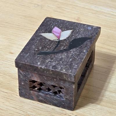 Marble Inlay Small Box