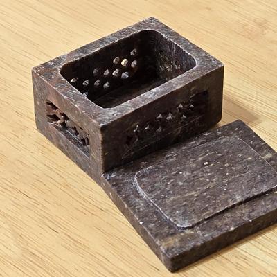 Marble Inlay Small Box