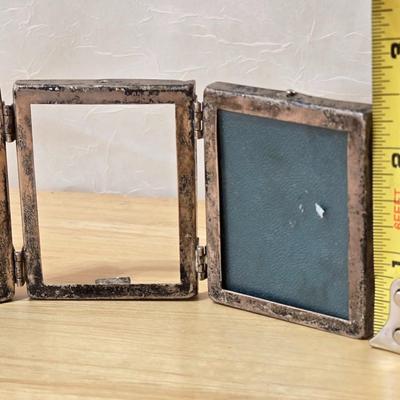 Sterling Silver Triple Photo Frame